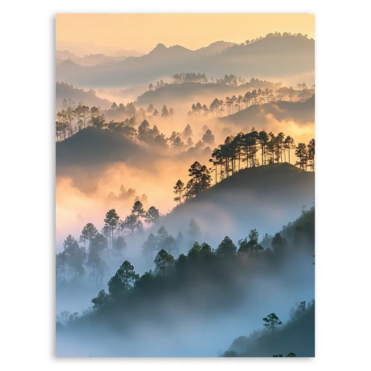 Photo Poster: Forest Hills in Pastel Colors